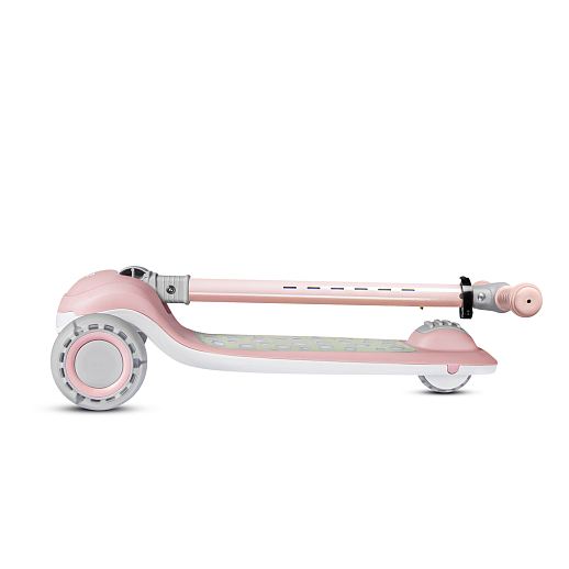 Трехколесный самокат CITYRIDE, cкладной,со светом на деке,  колеса PU со светом 120*45 мм и 90*46 мм в Джамбо Тойз #3