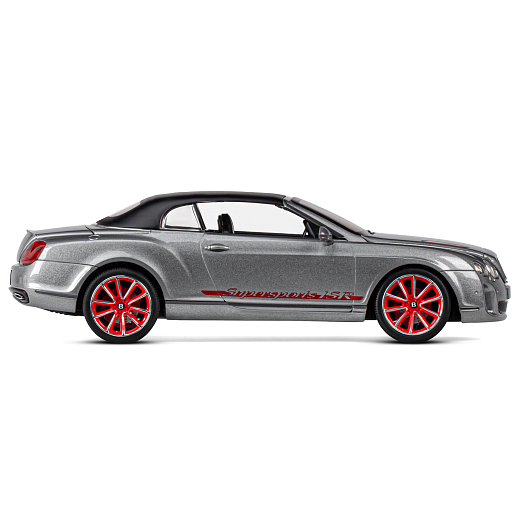ТМ "Автопанорама" Машинка металлическая 1:24 Bentley Continental Supersports ISR, серый металлик, откр. двери, капот и багажник, свет, звук, свободный ход колес, в/к 24,5*12,5*10,5 см в Джамбо Тойз #9