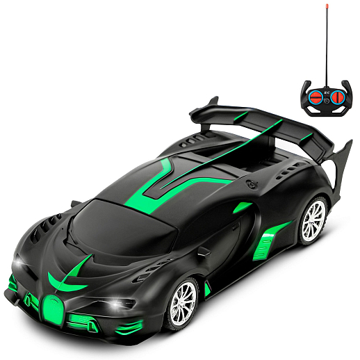 AUTODRIVE Р/У Машинка, 1:18, 4 канала, свет, черно-зеленый, в/к 10,5*8*21,5 см в Джамбо Тойз #6