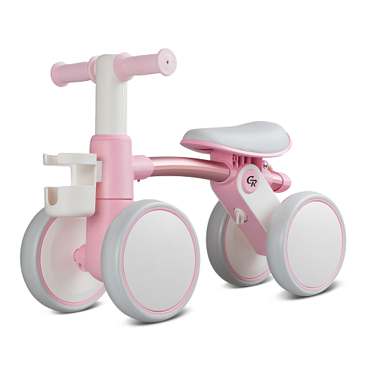 Беговел CITYRIDE, модель CR-BB-06, колеса EVA, алюминиевая рама, задняя ось сдвижная, цвет розовый в Джамбо Тойз #2