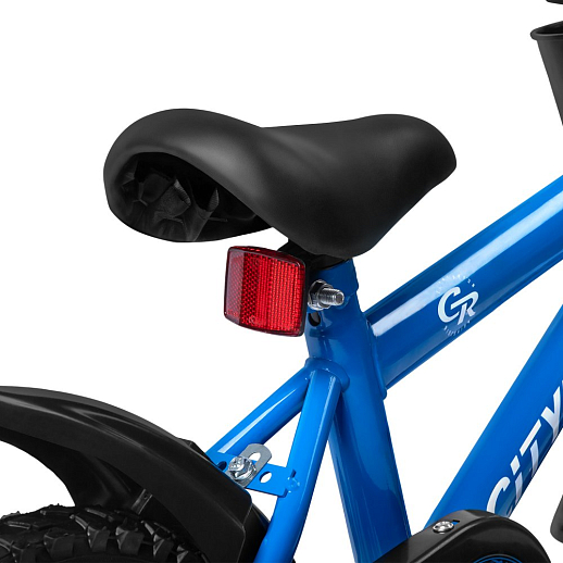 Велосипед двухколёсный CITYRIDE, модель CR-B2-07F51, колеса 12", рама сталь 0,75, колеса сталь, балансирные колеса, цвет голубой в Джамбо Тойз #5