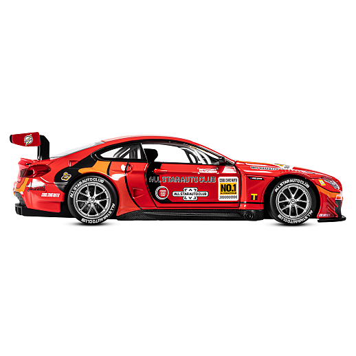 ТМ "Автопанорама" Машинка металлическая, 1:24 BMW M6 GT3, красный, откр. двери и капот, свет, звук, свободный ход колес, в/к 24,5х12,5х10,5 см в Джамбо Тойз #10