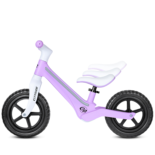 Беговел Cityride, модель CR-BB-07, рама пластик, колеса PU 12", свет, цвет сиреневый в Джамбо Тойз #5