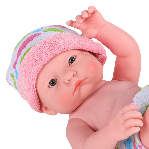 Кукла пупс интерактивный-новорожденный, soft touch покрытие пластика - приятное на ощупь, в/к 26*13*13,5 см в Джамбо Тойз #4