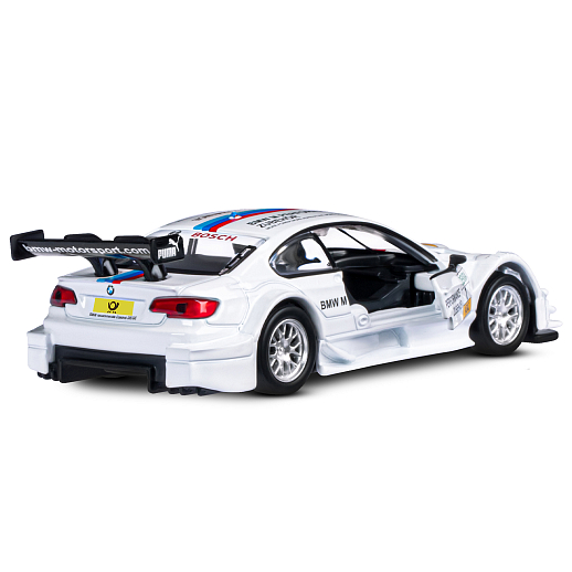 ТМ "Автопанорама" Машинка металлическая 1:42 BMW M3 DTM, белый, откр. двери, инерция, в/к 17,5*12,5*6,5 см в Джамбо Тойз #12