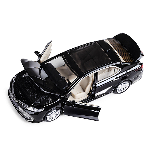 ТМ "Автопанорама" Машинка металлическая 1:34 Toyota Camry, черный, свет, звук, откр. двери, капот и багажник,  в/к 17,5*13,5*9 см в Джамбо Тойз #9