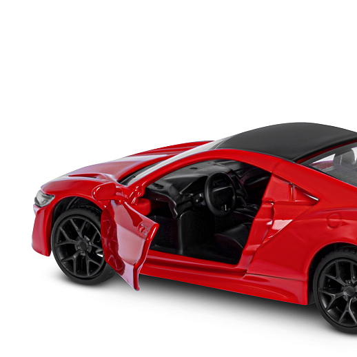 ТМ "Автопанорама" Машинка металлическая 1:38 Honda Acura NSX, красный, откр. двери, инерция, в/к 17,5*12,5*6,5 см в Джамбо Тойз #11