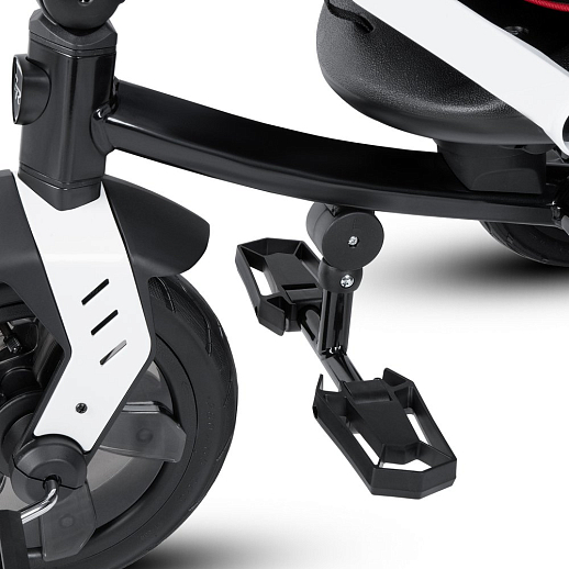 Детский трехколесный велосипед "CITYRIDE LUNAR 2.0". Пятиугольная рама, сиденье 360, складная крыша D600, подножки, надув.колеса 12/10, багажник, сумочка, фара в Джамбо Тойз #27