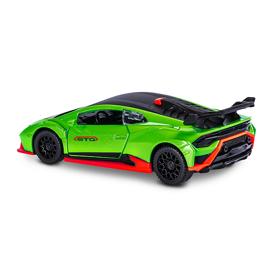 ТМ "Автопанорама" Машинка металл. 1:40 Lamborghini STO, зеленый, инерция, откр. двери, в/к 17,5*12,5*6,5 см в Джамбо Тойз #10