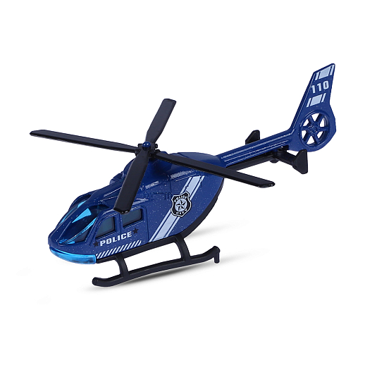 AUTODRIVE Парковка "Полиция" с автоматическим лифтом, светом,звуками,озвуч.на рус.языке. В компл: металлический транспорт 4шт., игровой коврик 78*58 см в Джамбо Тойз #21