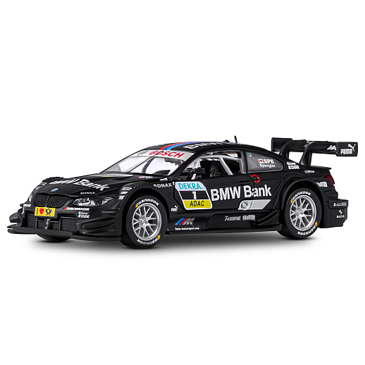 ТМ "Автопанорама" Машинка металлическая 1:32 BMW M3 DTM, черный, свет, звук, откр. двери и капот, в/к 17,5*13,5*9 см в Джамбо Тойз #2