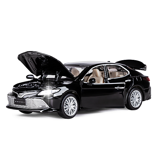 ТМ "Автопанорама" Машинка металлическая 1:34 Toyota Camry, черный, свет, звук, откр. двери, капот и багажник,  в/к 17,5*13,5*9 см в Джамбо Тойз #14
