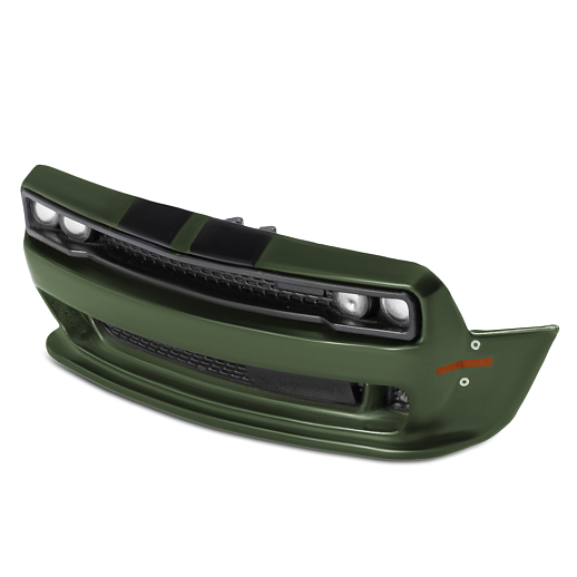 ТМ "Автопанорама" Машинка металлическая 1:36 2022 Dodge challenger SRT Jailbreak, зеленый, тюнинг, откр. двери, свободный ход колес, в/к 23,5*10*4 см в Джамбо Тойз #18