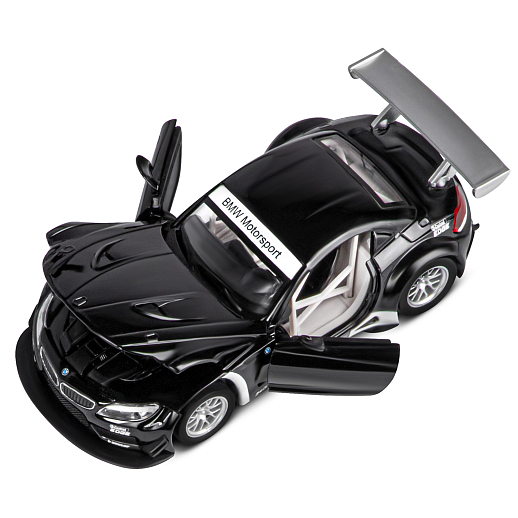 ТМ "Автопанорама" Машинка металлическая 1:32 BMW Z4 GT, черный, свет, звук, откр. двери и капот, инерция, в/к 17,5*13,5*9 см в Джамбо Тойз #13