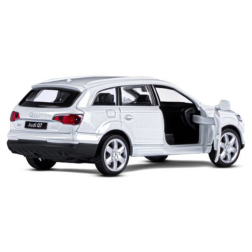 ТМ "Автопанорама" Машинка металлическая 1:43 Audi Q7, белый, откр. двери, инерция, в/к 17,5*12,5*6,5 см в Джамбо Тойз #12