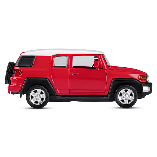 ТМ "Автопанорама" Машинка металлическая 1:43 Toyota FJ Cruiser, красный, откр. двери, инерция, в/к 17,5*12,5*6,5 см в Джамбо Тойз #7