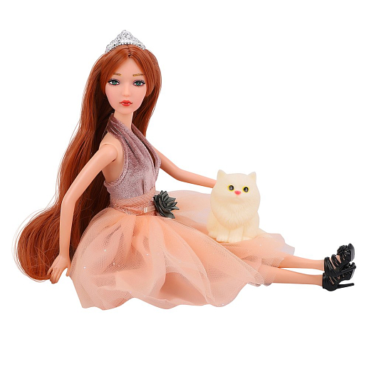 Кукла "Принцесса", в комплекте домашний питомец, аксессуары, в/к 34,5х6,6х34,5 см в Джамбо Тойз #7