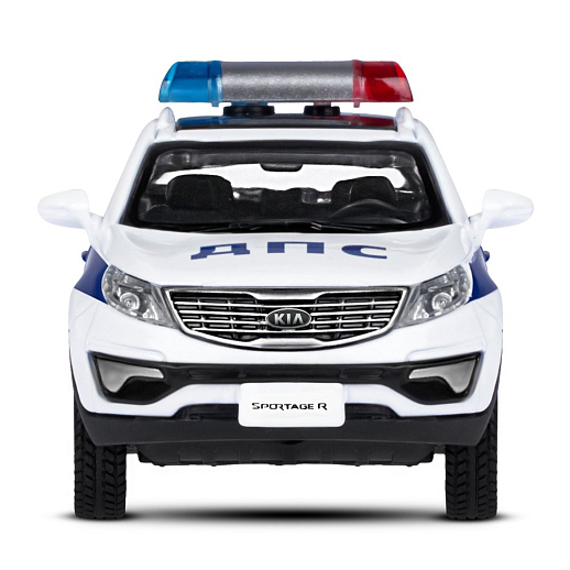 ТМ "Автопанорама" Машинка металлическая 1:39 KIA SPORTAGE R, Полиция, откр. двери, инерция, в/к 16*7,5*5 см в Джамбо Тойз #6