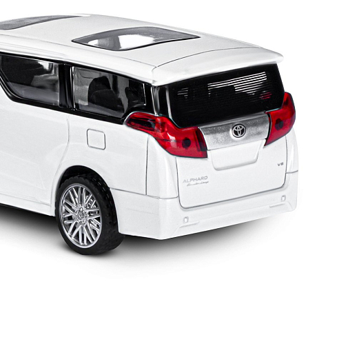 Игрушка для детей: Машинка металлическая 1:43 Toyota, цвет белый, инерция, артикул JB1251743 в Джамбо Тойз #3