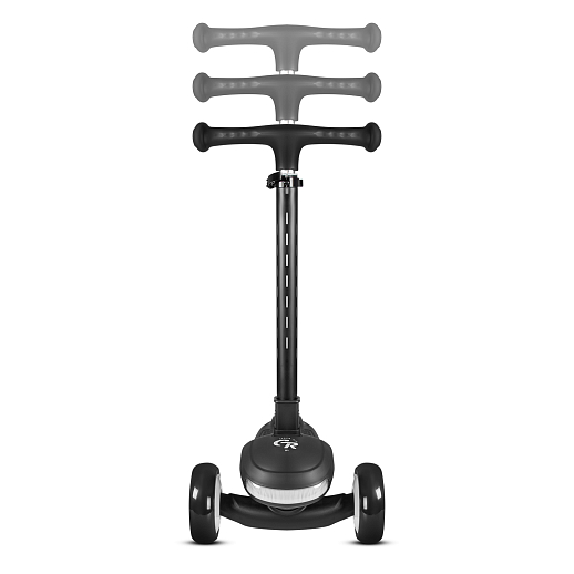 Трехколесный самокат CITYRIDE, cкладной,со светом на деке, колеса PU со светом 120*45 мм и 90*46 мм. в Джамбо Тойз #12