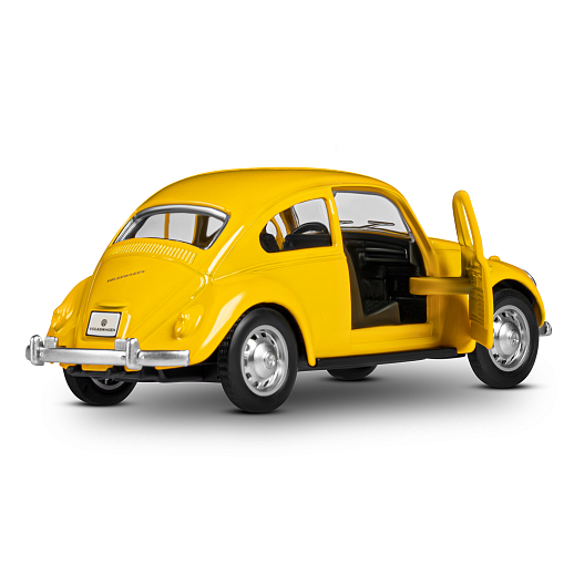 Игрушка для детей: Машинка металлическая 1:36 Volkswagen, цвет желтая, инерция, артикул JB1251751 в Джамбо Тойз #12