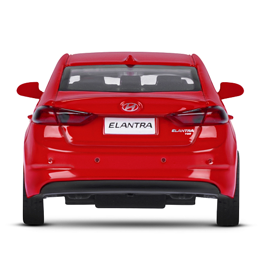 ТМ "Автопанорама" Машинка металлическая 1:40 HYUNDAI ELANTRA, красный, откр. двери, инерция, 17,5*12,5*6,5 см в Джамбо Тойз #9