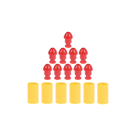 Пистолет с пластиковыми пулями, зелёный, 21*16*4,5 см , в/к в Джамбо Тойз #5