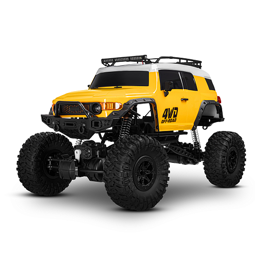 Р/У внедорожник,М1:10, 2.4GHz, 4WD, цвет желтый,в/к 49,5*27,7*31см в Джамбо Тойз #2