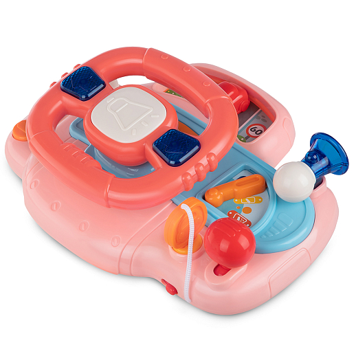 ТМ "Smart Baby" Руль музыкальный, мелодии Шаинского, свет, звук, русский язык, в/к 23,5х10х18 см в Джамбо Тойз #6