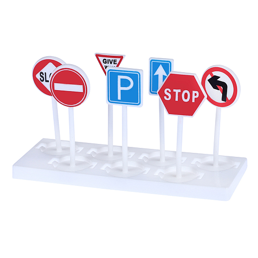 AUTODRIVE Парковка "Полиция" с автоматическим лифтом, светом,звуками,озвуч.на рус.языке. В компл: металлический транспорт 4шт., игровой коврик 78*58 см в Джамбо Тойз #16