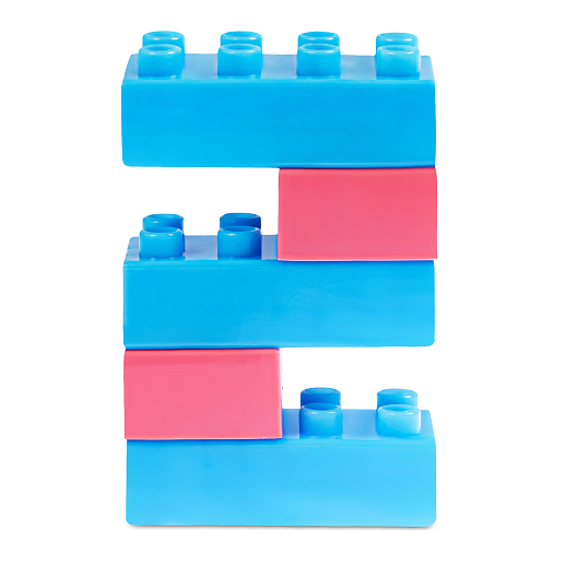 ТМ "Компания Друзей" Набор конструктора, средние детали, 317 деталей, в контейнере 13х12,5х13 см в Джамбо Тойз #32