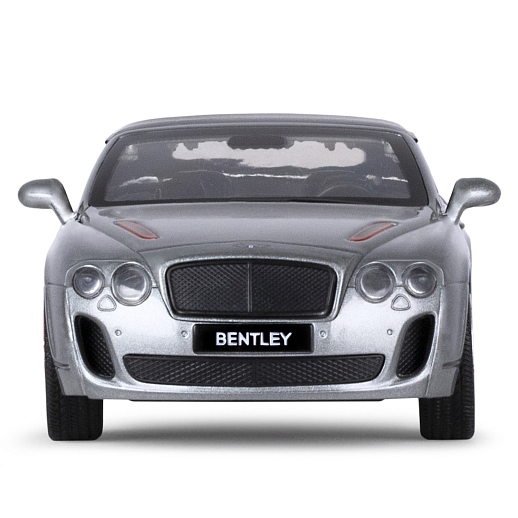 ТМ "Автопанорама" Машинка металлическая  1:32 Bentley Continental Supersports  ISR, серебряный, свет, звук, откр. двери, капот и багажник, инерция в/к 17,5*13,5*9 см в Джамбо Тойз #15