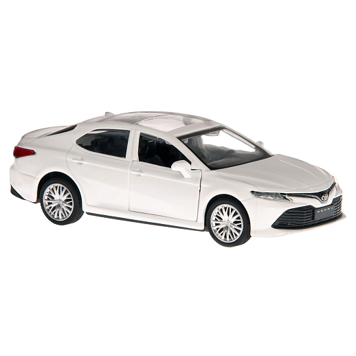 Игрушка для детей: Машинка металлическая 1:43 Toyota, цвет белый, инерция, артикул JB1251780 в Джамбо Тойз #5