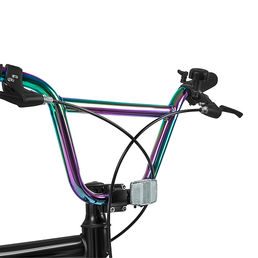 Велосипед двухколёсный CITYRIDE, модель CR-B2-14F7, рама сталь, колеса 20", дисковые тормоза, цвет чёрный в Джамбо Тойз #6