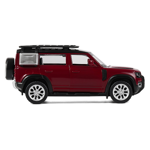 ТМ "Автопанорама" Машинка металлическая 1:43 2020 Land Rover Defender 110, красный, откр. двери, инерция, в/к 17,5*12,5*6,5 см в Джамбо Тойз #9