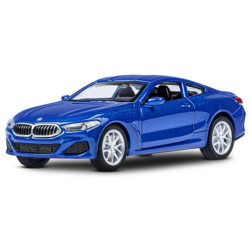 ТМ "Автопанорама" Машинка металлическая 1:44 BMW M850i Coupe, синий, откр. двери, инерция, в/к 17,5*12,5*6,5 см в Джамбо Тойз #2