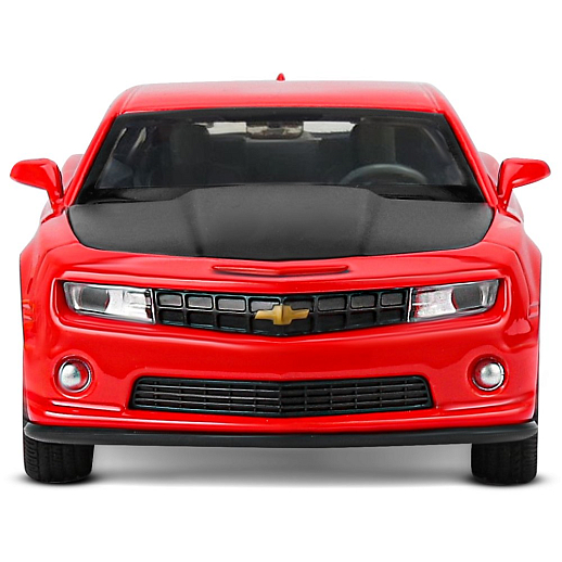 ТМ "Автопанорама" Машинка металлическая 1:32 Chevrolet Camaro SS, красный, свет, звук, откр. двери, капот и багажник, в/к 17,5*13,5*9 см в Джамбо Тойз #10