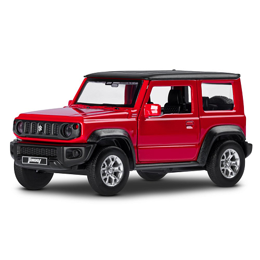 ТМ "Автопанорама" Машинка металлическая 1:32 Suzuki Jimny, красная, в/к в Джамбо Тойз #2
