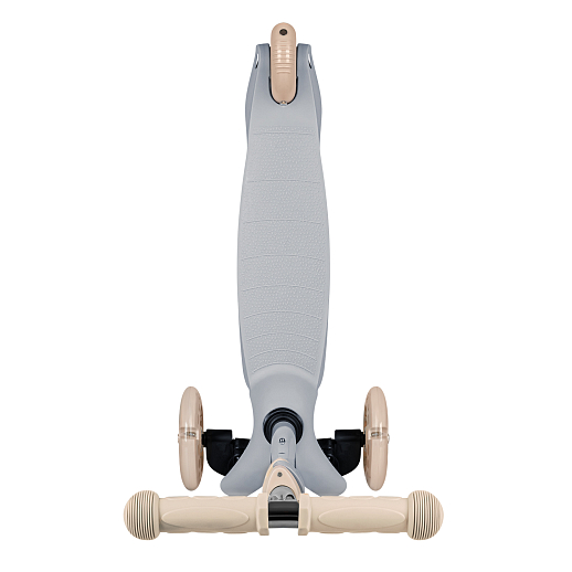 Самокат трехколесный CityRide, пакет, Дека: PP+нейлон, колеса PU 120/76 свет, руль  металл телеск., цвет серый в Джамбо Тойз #5