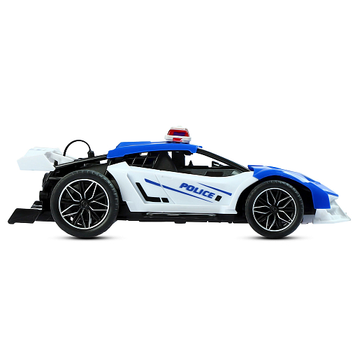 AUTODRIVE_Р/у гоночная машина с паром, М1:22, цвет синий с белым, полиция, в/к 21*10,5*7,5см в Джамбо Тойз #5