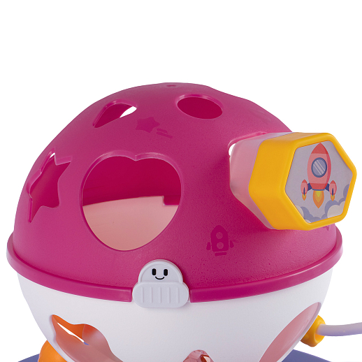 Проектор-бизиборд для малышей,цвет розовый, в/к 25,5*11,5*25,5 см в Джамбо Тойз #9