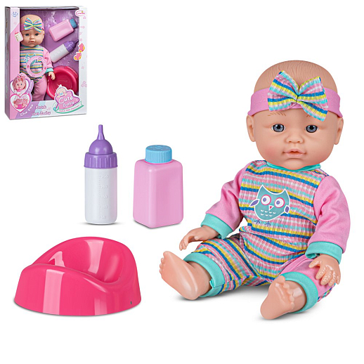 Кукла "Пупс с аксессуарами", в/к 22х9х30 см в Джамбо Тойз