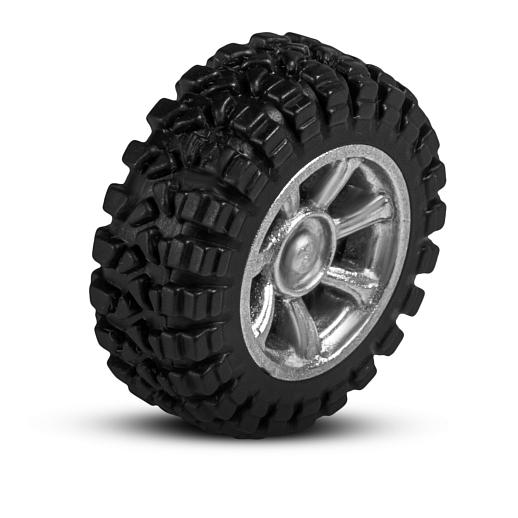 Машинка металлическая 1:32 Suzuki Jimny 2018, черный, тюнинг, откр. двери, свободный ход колес, в/к 23,5*10*4 см в Джамбо Тойз #18