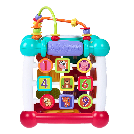 Игровой центр ТМ Smart Baby, бизиборд, русский язык, свет, звук, Bluetooth, в кор 20х20х27 см в Джамбо Тойз #9