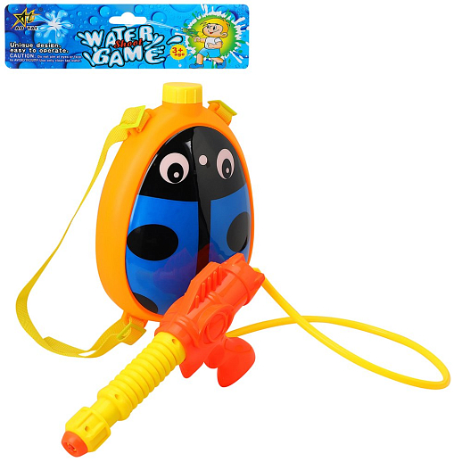 Водный пистолет с рюкзаком "Русалка", фиолетовый, в/п 32,5*19*6,5 см в Джамбо Тойз #38