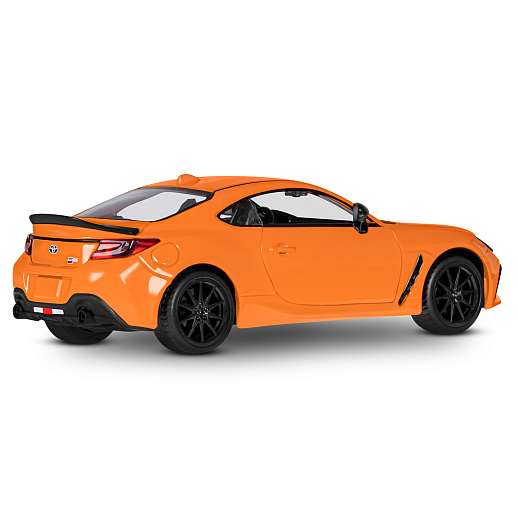 Игрушка для детей: Машинка металлическая 1:28 Toyota, цвет оранжевый, свет, звук, инерция, артикул JB1251782 в Джамбо Тойз #7