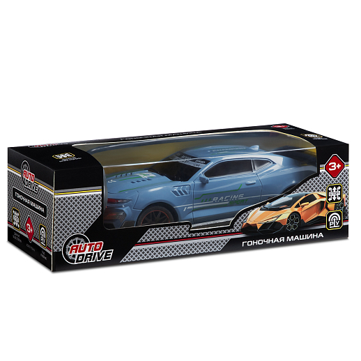 AUTODRIVE Р/У Машинка, 4 канала, цвет серо-синий, в/к 24*9,5*7,5см в Джамбо Тойз #10