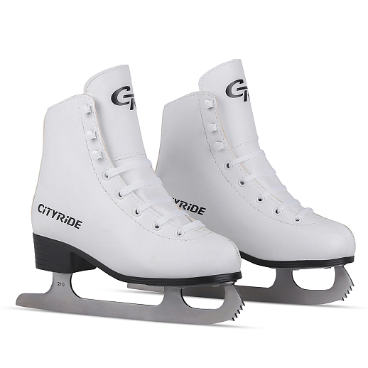 Фигурные ледовые коньки, лезвия нержавеющая сталь, материал ботинка морозоустойчивая ПВХ кожа в/к в Джамбо Тойз #4