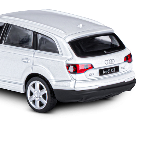 ТМ "Автопанорама" Машинка металлическая 1:43 Audi Q7, белый, откр. двери, инерция, в/к 17,5*12,5*6,5 см в Джамбо Тойз #13