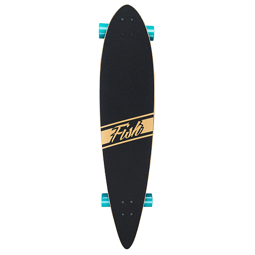 Лонгборд Fish 46"*10", китайский клён 9 слоёв Колёса PU 70x51mm 82A, Подшипник ABEC 7 в/п в Джамбо Тойз #4